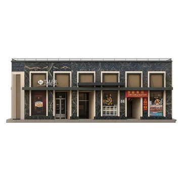 Clay-style rendering of Tai Er Sichuan Cuisine in San Mateo
