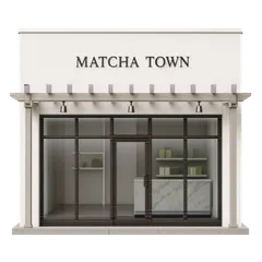 Clay-style rendering of Matcha Town in Cupertino