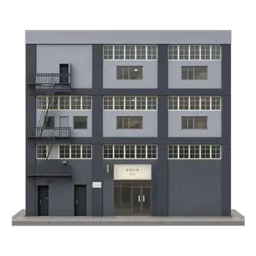 Clay-style rendering of SŌHN in San Francisco