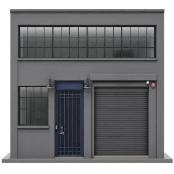 Clay-style rendering of a friend's place in San Francisco