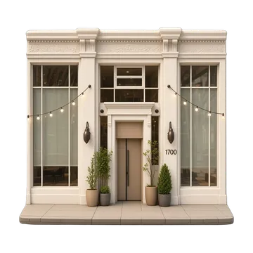 Clay-style rendering of Copra in San Francisco