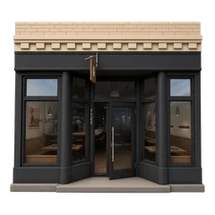 Clay-style rendering of Sushi Sato in San Francisco