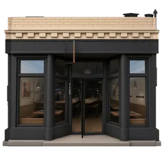 Clay-style rendering of Sushi Sato in San Francisco