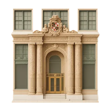 Clay-style rendering of Apple Cinemas Van Ness IMAX in San Francisco