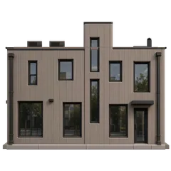 Clay-style rendering of BLANKSPACES Venice in Venice